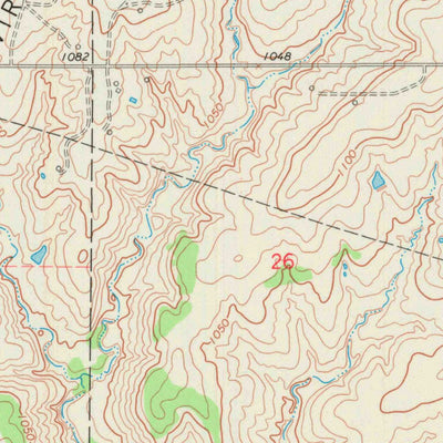 United States Geological Survey Virgil, KS (1969, 24000-Scale) digital map