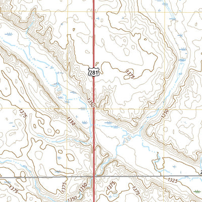 United States Geological Survey Virgil, SD (2021, 24000-Scale) digital map