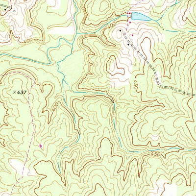 United States Geological Survey Virgilina, VA-NC (1968, 24000-Scale) digital map
