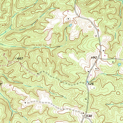 United States Geological Survey Virgilina, VA-NC (1968, 24000-Scale) digital map
