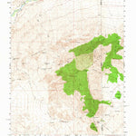 United States Geological Survey Virgin Peak, NV-AZ (1958, 62500-Scale) digital map