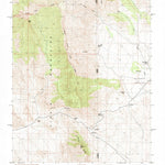 United States Geological Survey Virgin Peak, NV-AZ (1983, 24000-Scale) digital map
