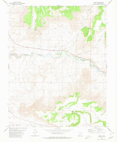 United States Geological Survey Virgin, UT (1980, 24000-Scale) digital map