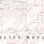 United States Geological Survey Virgin Valley, NV (1990, 24000-Scale) digital map