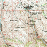 United States Geological Survey Virginia City, MT (1950, 62500-Scale) digital map