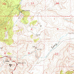 United States Geological Survey Virginia City, NV (1950, 62500-Scale) digital map