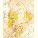 United States Geological Survey Virginia City, NV (1952, 62500-Scale) digital map