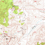 United States Geological Survey Virginia City, NV (1960, 62500-Scale) digital map