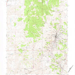 United States Geological Survey Virginia City, NV (1967, 24000-Scale) digital map