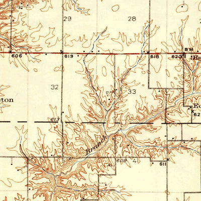 United States Geological Survey Virginia, IL (1936, 62500-Scale) digital map