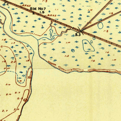 United States Geological Survey Virginia Point, TX (1929, 24000-Scale) digital map