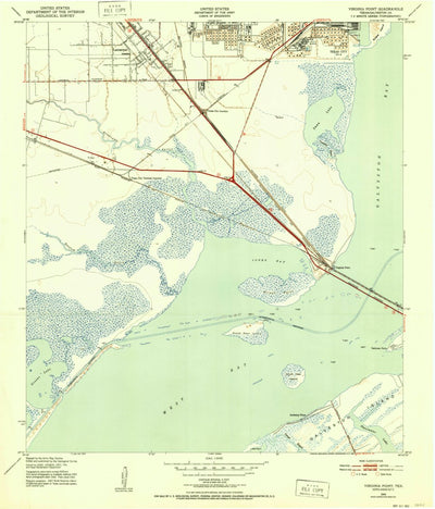 United States Geological Survey Virginia Point, TX (1943, 24000-Scale) digital map
