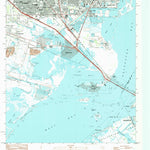 United States Geological Survey Virginia Point, TX (1994, 24000-Scale) digital map
