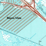 United States Geological Survey Virginia Point, TX (1994, 24000-Scale) digital map