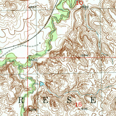 United States Geological Survey Virginia, SD (1951, 24000-Scale) digital map