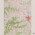 United States Geological Survey Viroqua, WI (1983, 24000-Scale) digital map