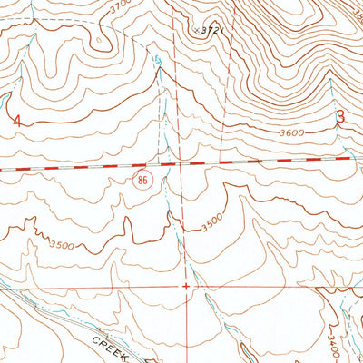 United States Geological Survey Virtue Flat, OR (1967, 24000-Scale) digital map