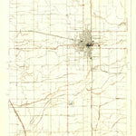 United States Geological Survey Visalia, CA (1927, 31680-Scale) digital map