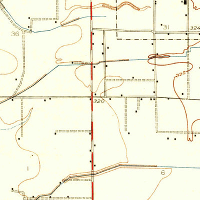 United States Geological Survey Visalia, CA (1927, 31680-Scale) digital map
