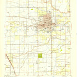 United States Geological Survey Visalia, CA (1950, 24000-Scale) digital map