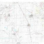 United States Geological Survey Visalia, CA (1993, 100000-Scale) digital map