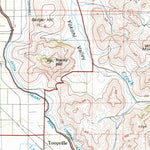United States Geological Survey Visalia, CA (1993, 100000-Scale) digital map