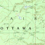 United States Geological Survey Vista Falls, MI (1982, 25000-Scale) digital map