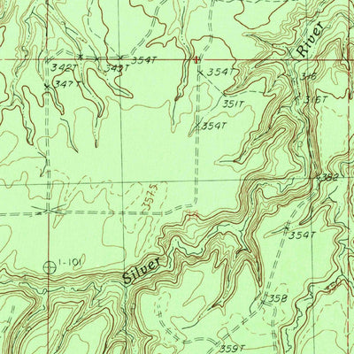 United States Geological Survey Vista Falls, MI (1982, 25000-Scale) digital map
