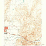 United States Geological Survey Vista, NV (1957, 24000-Scale) digital map