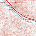 United States Geological Survey Vista, NV (1975, 24000-Scale) digital map
