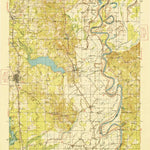 United States Geological Survey Vivian, LA (1948, 62500-Scale) digital map