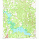 United States Geological Survey Vivian North, LA (1971, 24000-Scale) digital map