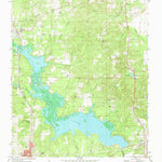 United States Geological Survey Vivian North, LA (1971, 24000-Scale) digital map