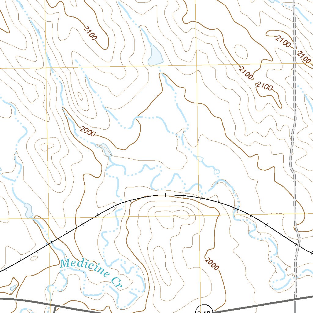 Nw Map Scale Vivian NW, SD (2021, 24000-Scale) Map by United States Geological ...