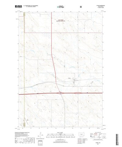 United States Geological Survey Vivian, SD (2017, 24000-Scale) digital map