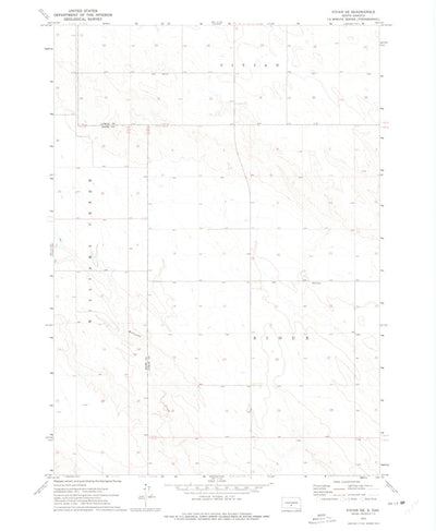 United States Geological Survey Vivian SE, SD (1972, 24000-Scale) digital map