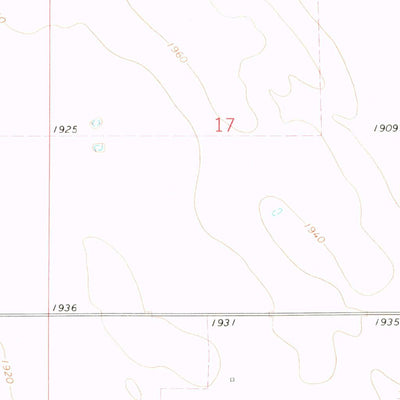 United States Geological Survey Vivian SE, SD (1972, 24000-Scale) digital map