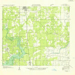 United States Geological Survey Vivian South, LA (1932, 31680-Scale) digital map