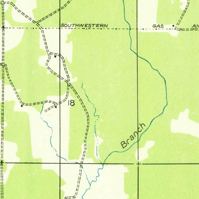 United States Geological Survey Vivian South, LA (1932, 31680-Scale) digital map
