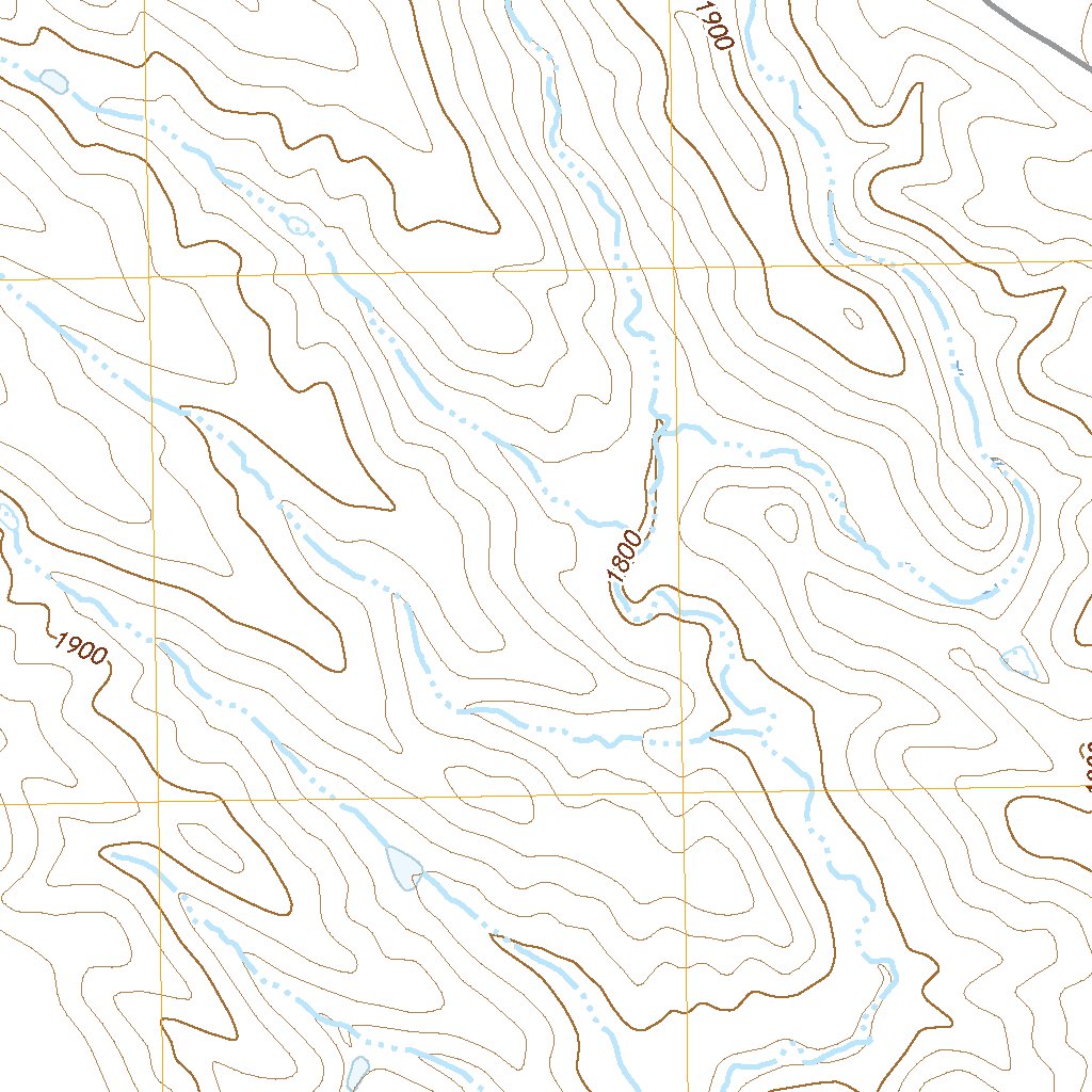 Vivian SW, SD (2021, 24000Scale) Map by United States Geological