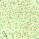 United States Geological Survey Vixen, LA (1989, 24000-Scale) digital map