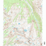 United States Geological Survey Vogelsang Peak, CA (1994, 24000-Scale) digital map