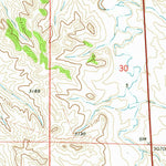 United States Geological Survey Volborg, MT (1973, 24000-Scale) digital map