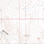 United States Geological Survey Volcanic Hills West, NV (1987, 24000-Scale) digital map