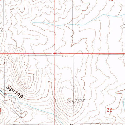 United States Geological Survey Volcanic Hills West, NV (1987, 24000-Scale) digital map