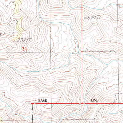 United States Geological Survey Volcanic Hills West, NV (1987, 24000-Scale) digital map