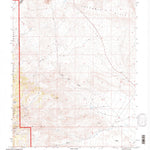 United States Geological Survey Volcanic Hills West, NV (1994, 24000-Scale) digital map