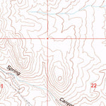 United States Geological Survey Volcanic Hills West, NV (1994, 24000-Scale) digital map