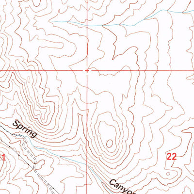 United States Geological Survey Volcanic Hills West, NV (1994, 24000-Scale) digital map