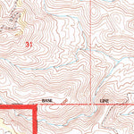United States Geological Survey Volcanic Hills West, NV (1994, 24000-Scale) digital map